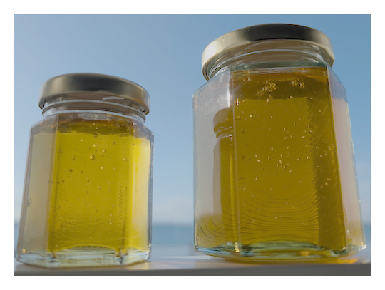 250g and 500g Organic Honey